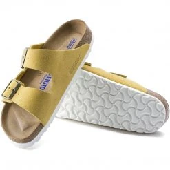 Birkenstock Arizona Soft Footbed Suede Leather Men