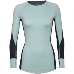 Icebreaker Women's BodyfitZone Merino 260 Zone Long Sleeve Crewe Thermal Top