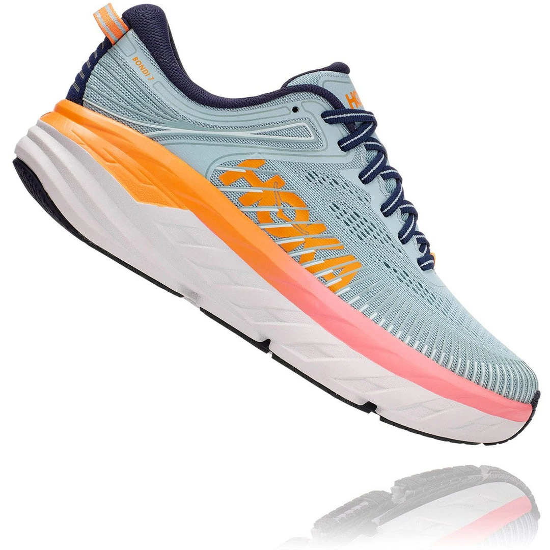 HOKA ONE ONE Women's Bondi 7 Wide 8 HOKA ONE ONE Women's Bondi 7 Wide