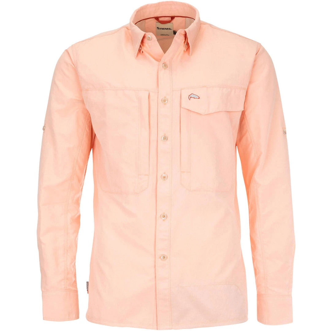 Simms Fishing Men's Guide Long Sleeve Fishing Shirt 1 Simms Fishing Men's Guide Long Sleeve Fishing Shirt