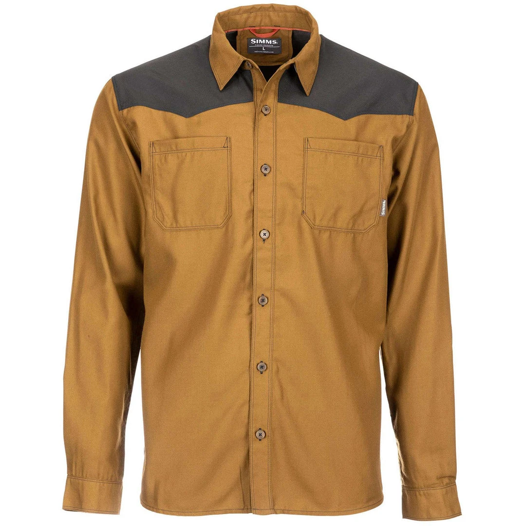 Simms Fishing Men's Blacks Ford Flannel Long Sleeve Shirt - Clearance 3 Simms Fishing Men's Blacks Ford Flannel Long Sleeve Shirt - Clearance