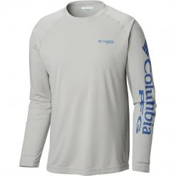 Columbia Men's PFG Terminal Tackle Heather Long Sleeve Shirt