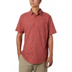 Columbia Men's Under Exposure Yarn-Dye Short Sleeve Shirt - Clearance