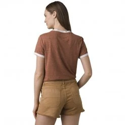 PrAna Women's Cozy Up Ringer Tee 5 PrAna Women's Cozy Up Ringer Tee