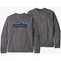 Patagonia Men's P-6 Logo Organic Crew Sweatshirt - Clearance
