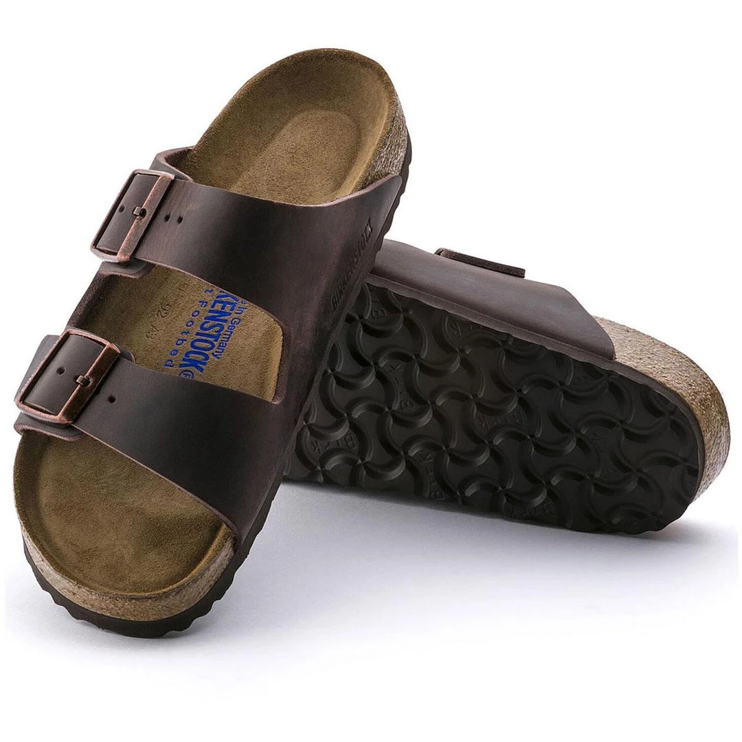 Birkenstock Men Arizona Soft Footbed Oiled Nubuck Leather 4 Birkenstock Men Arizona Soft Footbed Oiled Nubuck Leather