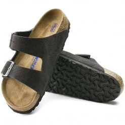 Birkenstock Arizona Soft Footbed Suede Leather Men