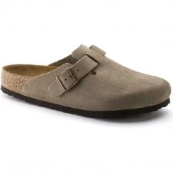 Birkenstock Boston Soft Footbed Suede Leather Men
