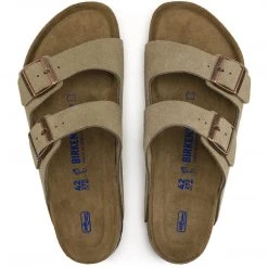 Birkenstock Arizona Soft Footbed Suede Leather Men
