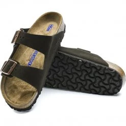 Birkenstock Arizona Soft Footbed Suede Leather Men