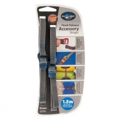 Sea To Summit 10mm Accessory Straps With Hook Release 1.5M/60" Camp & Hike