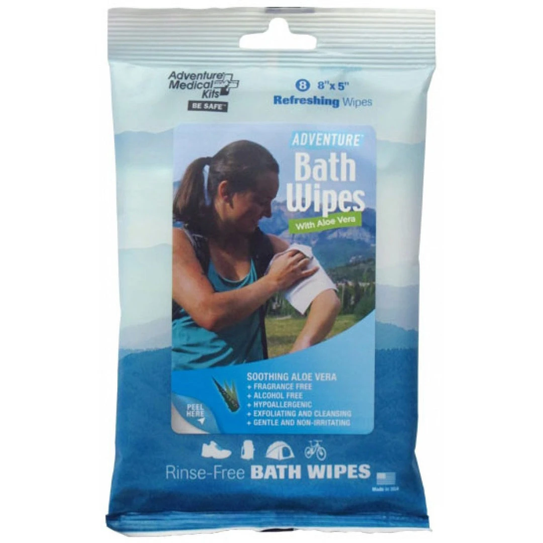 Adventure Medical Kits Camp & Hike Adventure Bath Wipes - Travel Size, Pkg./8 1 Adventure Medical Kits Camp & Hike Adventure Bath Wipes - Travel Size, Pkg./8