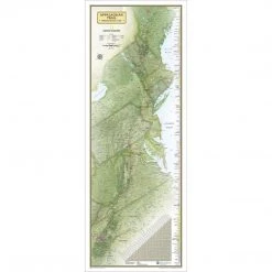 National Geographic Maps Appalachian Trail Wall Map [Laminated]