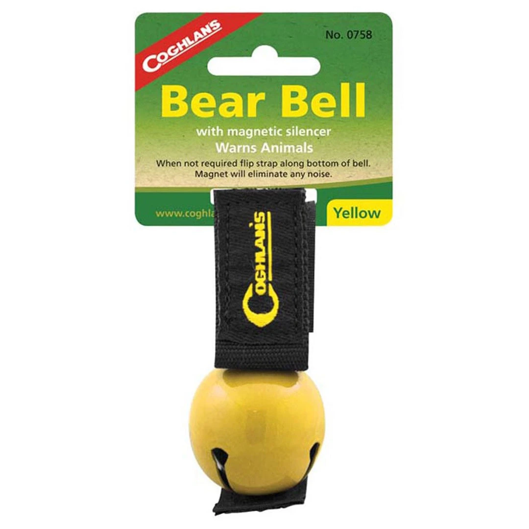 Coghlan's Camp & Hike Bear Bell W/ Magnetic Silencer 1 Coghlan's Camp & Hike Bear Bell W/ Magnetic Silencer