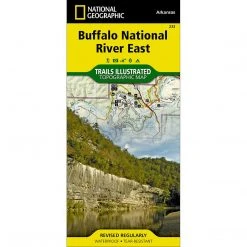 National Geographic Maps Buffalo National River East Map Camp & Hike