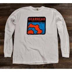 Gearhead Outfitters Men Crisp Gear Long Sleeve T-Shirt