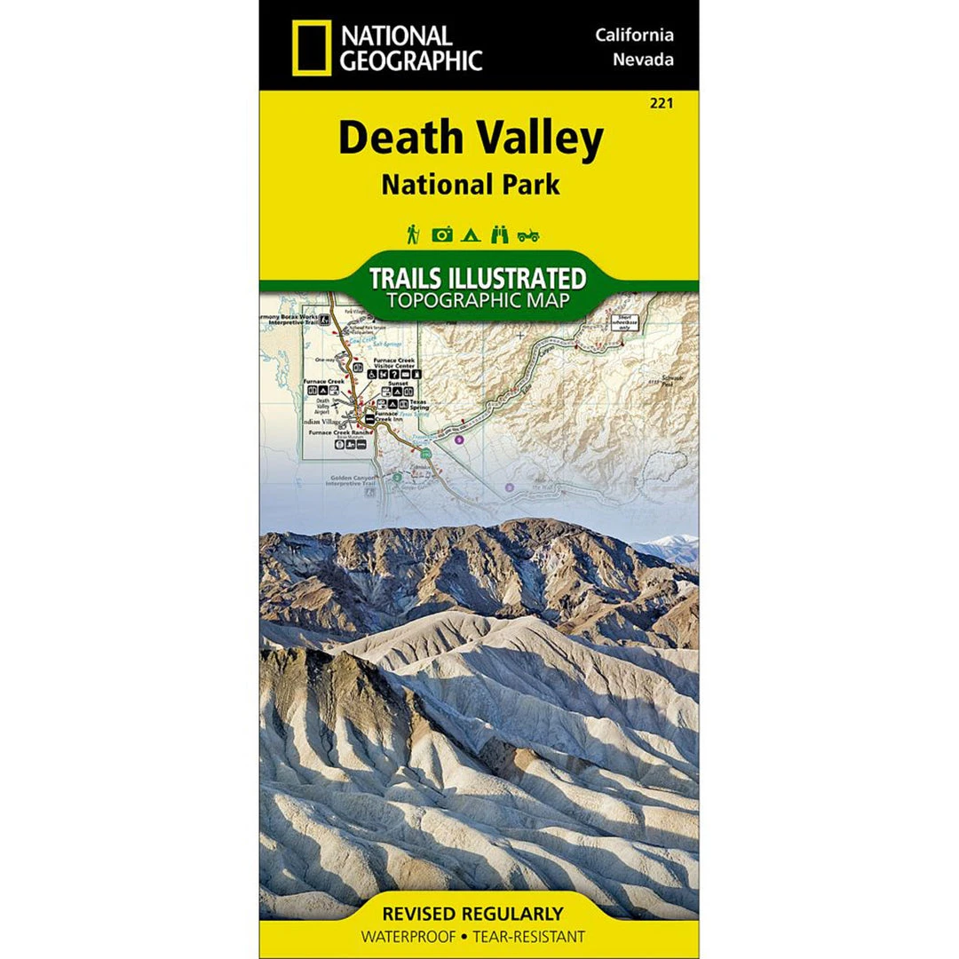 National Geographic Maps Death Valley National Park Map Camp & Hike 1 National Geographic Maps Death Valley National Park Map Camp & Hike