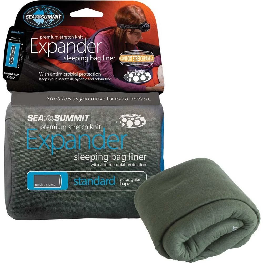 Sea To Summit Expander Travel Liner - Standard Rectangular Camp & Hike 4 Sea To Summit Expander Travel Liner - Standard Rectangular Camp & Hike