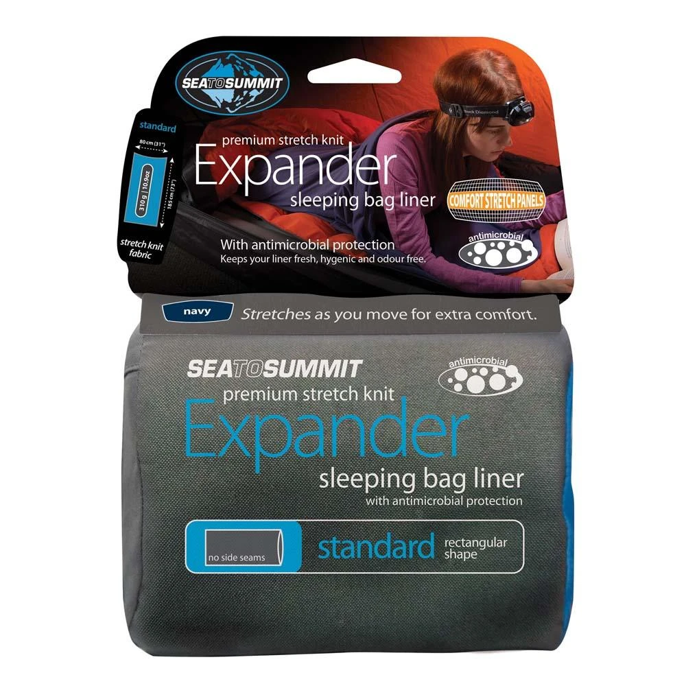 Sea To Summit Expander Travel Liner - Standard Rectangular Camp & Hike 2 Sea To Summit Expander Travel Liner - Standard Rectangular Camp & Hike