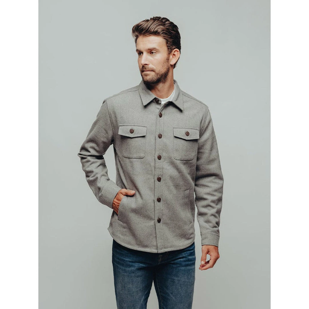 The Normal Brand Men's Brightside Flannel Lined Jacket 2 The Normal Brand Men's Brightside Flannel Lined Jacket
