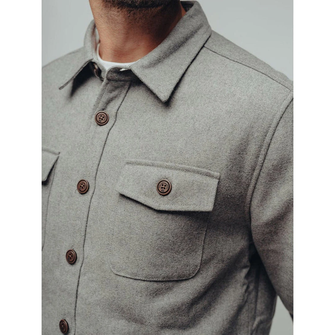 The Normal Brand Men's Brightside Flannel Lined Jacket 4 The Normal Brand Men's Brightside Flannel Lined Jacket