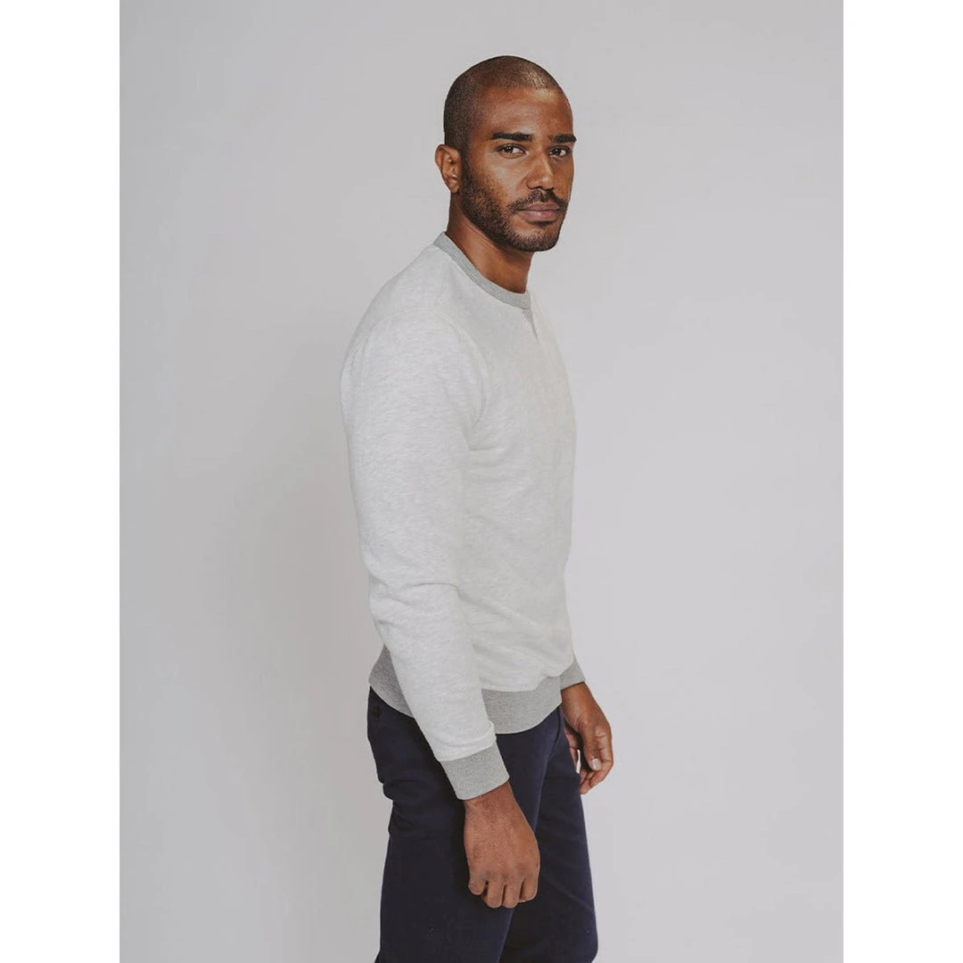 The Normal Brand Men's Clay Fleece Pullover 6 The Normal Brand Men's Clay Fleece Pullover