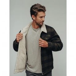 The Normal Brand Men's Sherpa Collar Jacket
