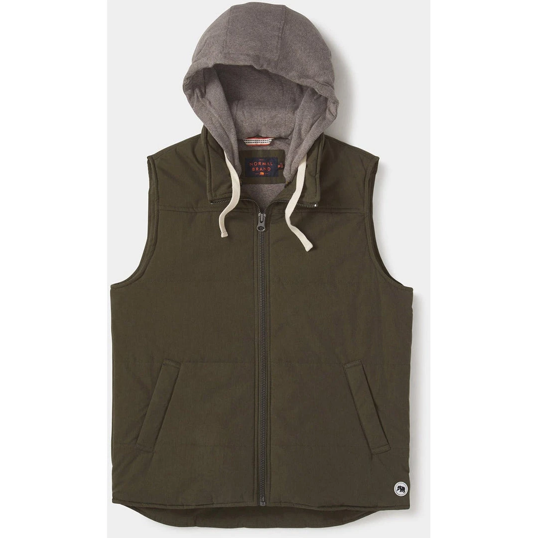 The Normal Brand Men's Dano Hooded Athletic Vest 1 The Normal Brand Men's Dano Hooded Athletic Vest