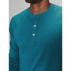 The Normal Brand Men's Puremeso Raglan Henley