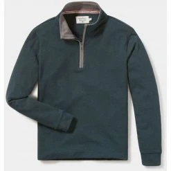 The Normal Brand Men's Puremeso Quarter Zip Pullover 45 The Normal Brand Men's Puremeso Quarter Zip Pullover