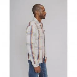 The Normal Brand Men's Boone Heavy Brushed Twill Overshirt 10 The Normal Brand Men's Boone Heavy Brushed Twill Overshirt