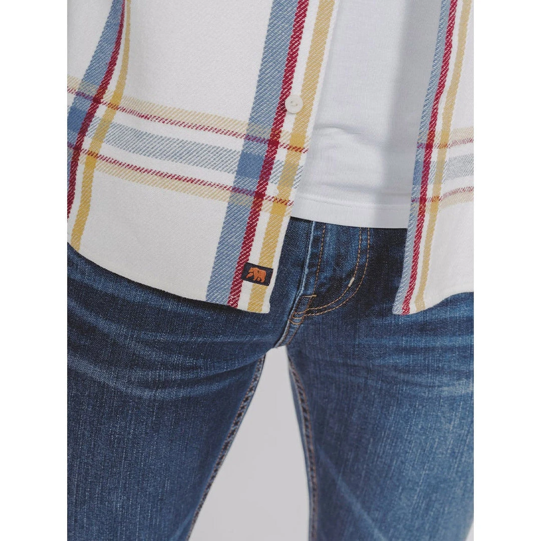 The Normal Brand Men's Boone Heavy Brushed Twill Overshirt 4 The Normal Brand Men's Boone Heavy Brushed Twill Overshirt