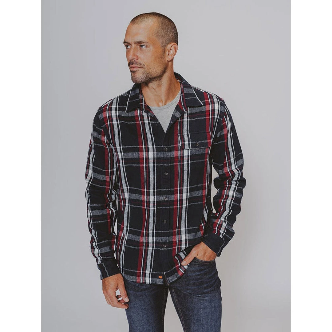 The Normal Brand Men's Boone Heavy Brushed Twill Overshirt 7 The Normal Brand Men's Boone Heavy Brushed Twill Overshirt