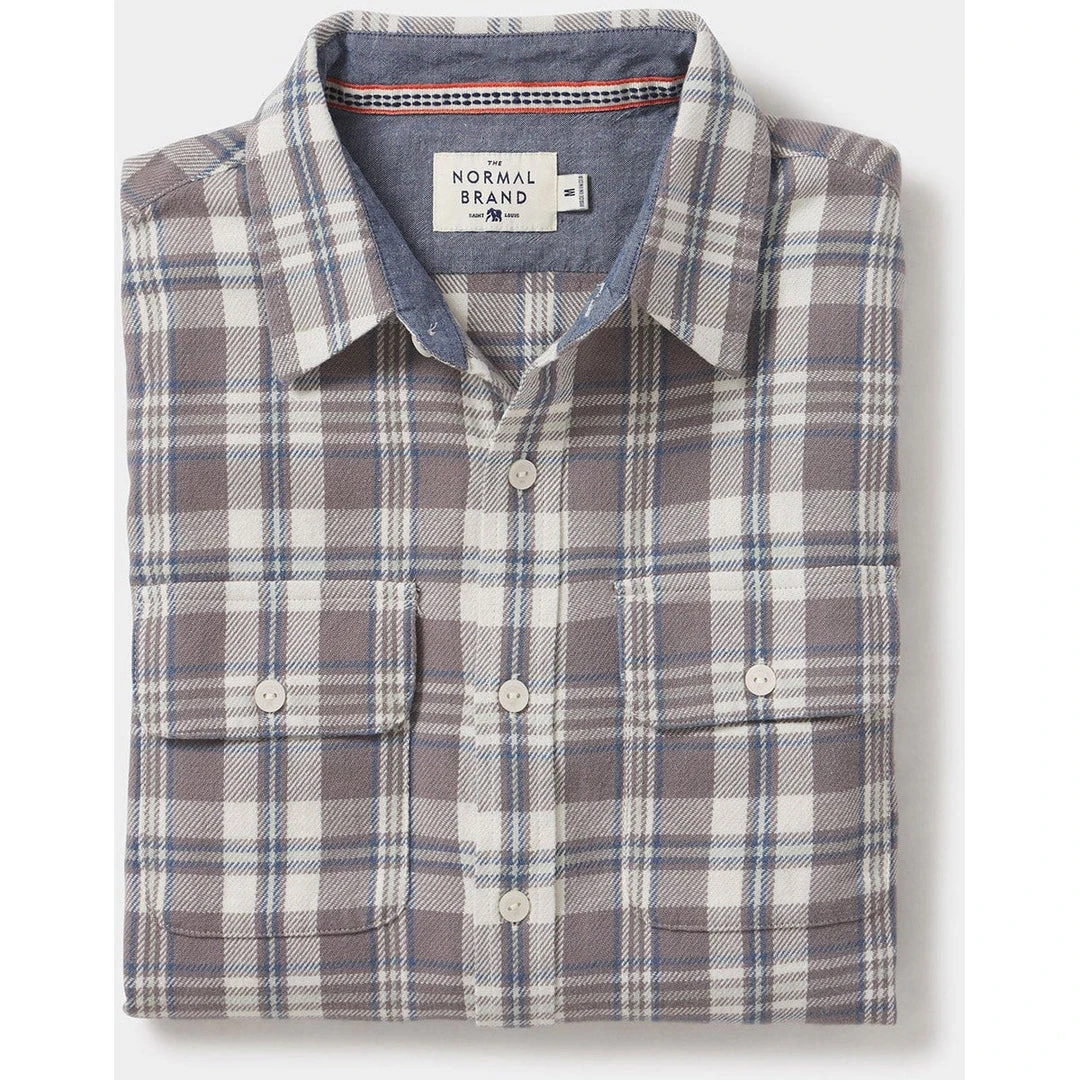 The Normal Brand Men's Mountain Overshirt 1 The Normal Brand Men's Mountain Overshirt