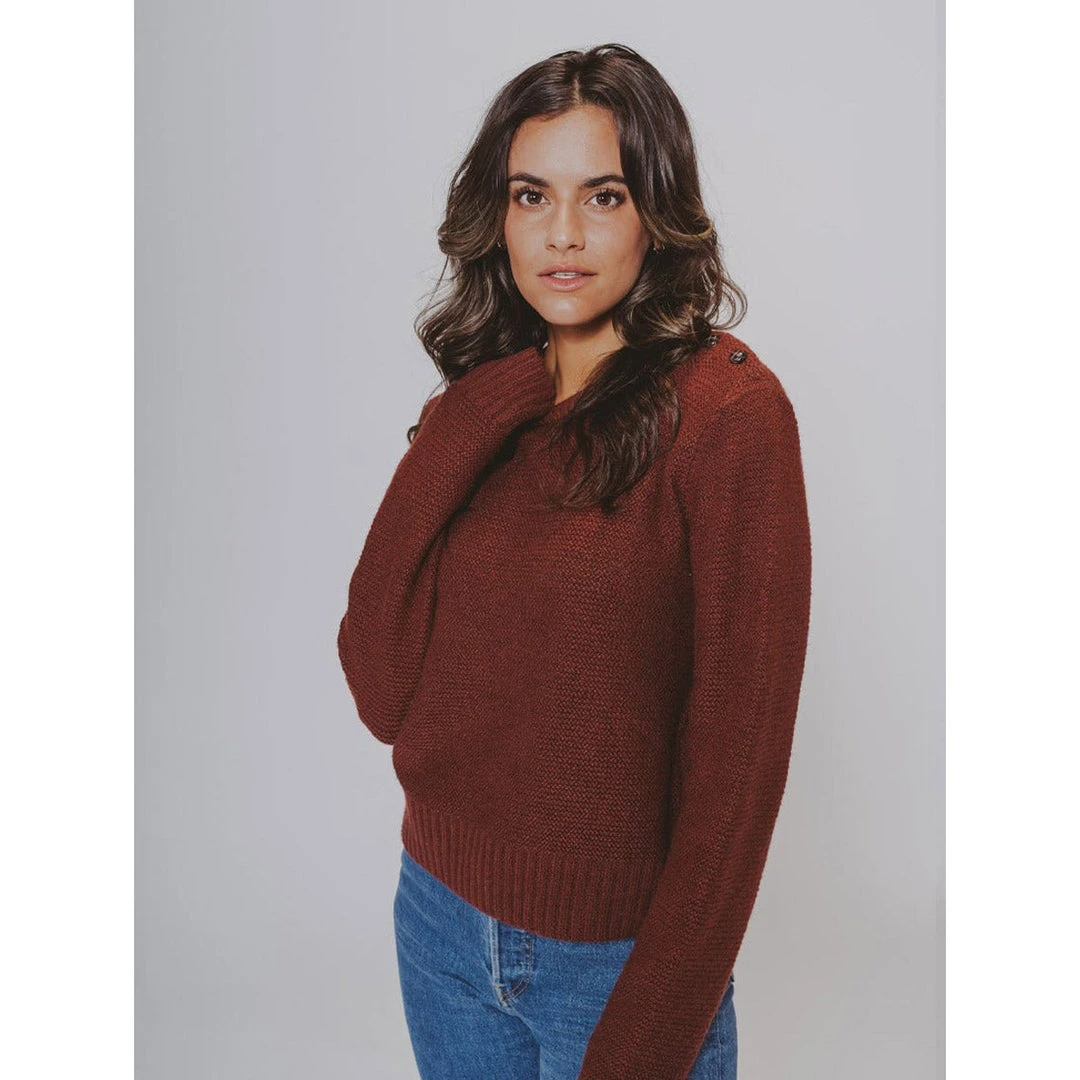 The Normal Brand Women's Elena Crewneck Sweater 1 The Normal Brand Women's Elena Crewneck Sweater