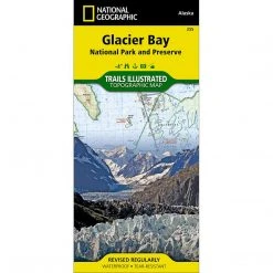 National Geographic Maps Camp & Hike Glacier Bay National Park And Preserve Map