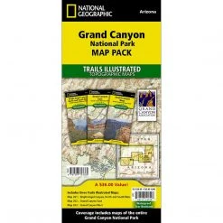 National Geographic Maps Camp & Hike Grand Canyon National Park [Map Pack Bundle] Map