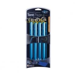Sea To Summit Camp & Hike Ground Control Tent Pegs W/Ultra-Sil Peg Bag (8 Pack)