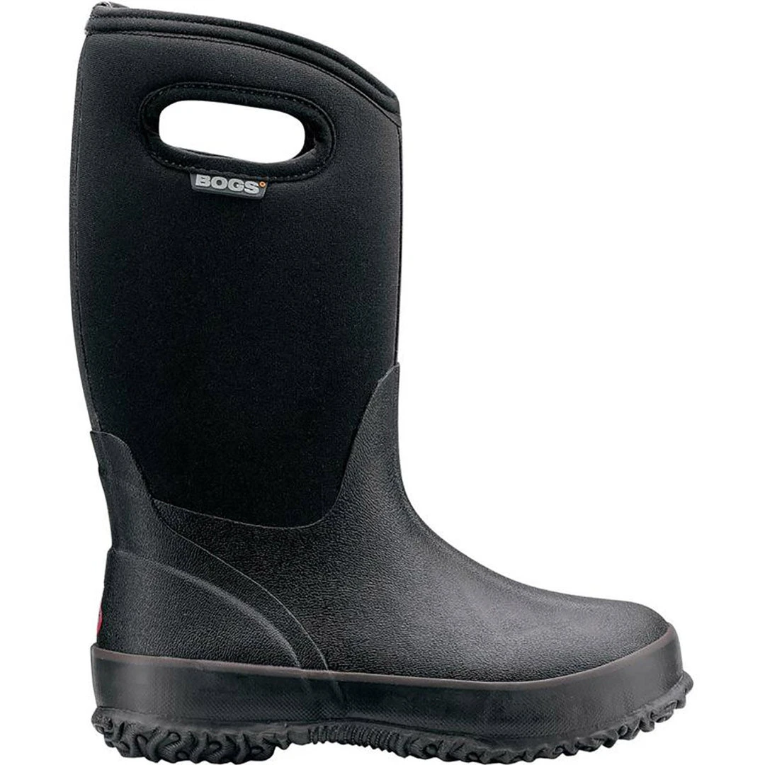 Bogs Kids Classic Black With Handles 1 Bogs Kids Classic Black With Handles