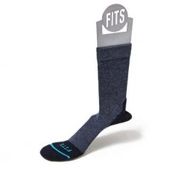 FITS Men Light Hiker Solid Crew Socks
