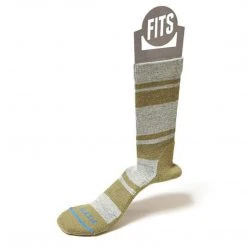FITS Men Light Hiker Striped Crew Socks 9 FITS Men Light Hiker Striped Crew Socks