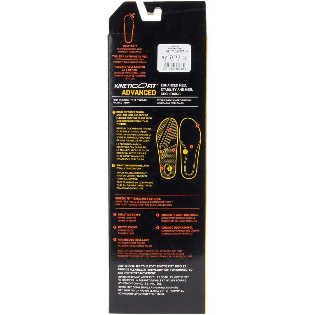 Merrell Women's Kinetic Fit Advanced Footbed 4 Merrell Women's Kinetic Fit Advanced Footbed