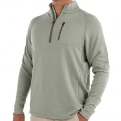 Free Fly Men's Bamboo Fleece Quarter Zip