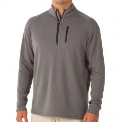 Free Fly Men's Bamboo Fleece Quarter Zip