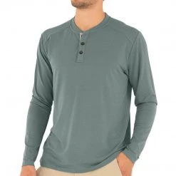 Free Fly Men's Bamboo Flex Henley 31 Free Fly Men's Bamboo Flex Henley