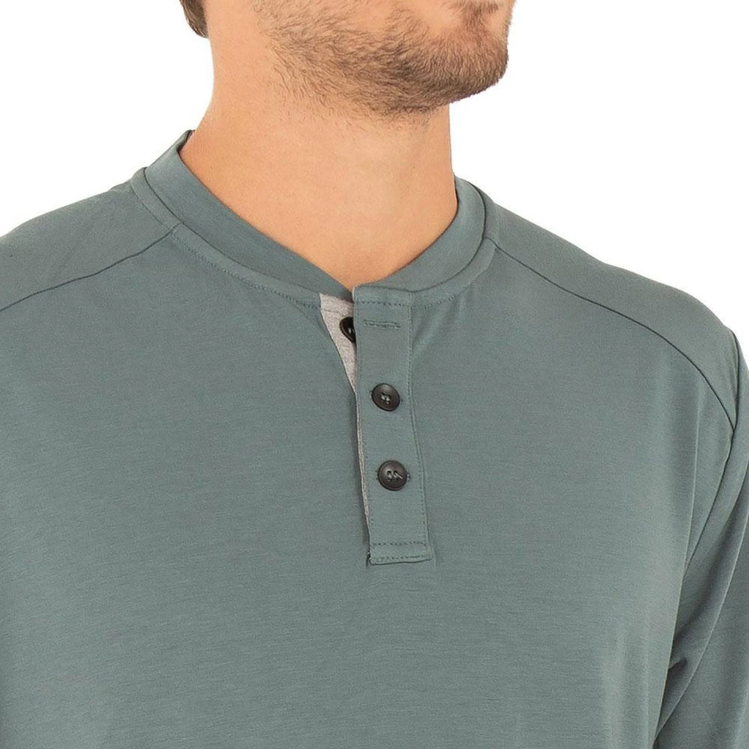Free Fly Men's Bamboo Flex Henley 12 Free Fly Men's Bamboo Flex Henley
