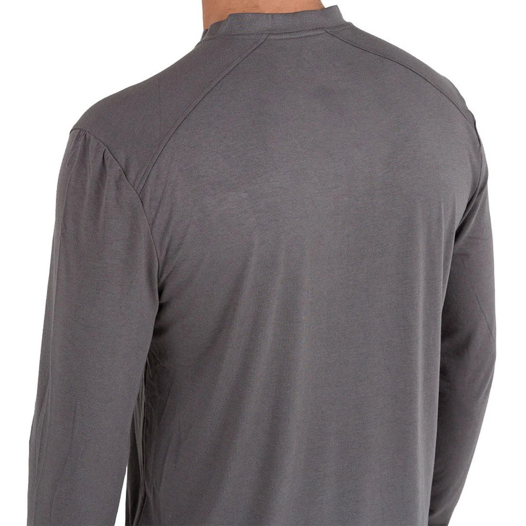 Free Fly Men's Bamboo Flex Henley 7 Free Fly Men's Bamboo Flex Henley