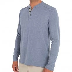 Free Fly Men's Bamboo Flex Henley 28 Free Fly Men's Bamboo Flex Henley