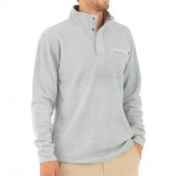 Free Fly Men's Bamboo Polar Fleece Snap Pullover