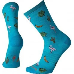 Smartwool Men's Ultra Light Fantastic Flamingos Crew Socks